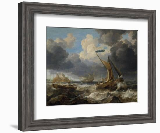 Sea Scene, 1640-Camille Pissarro-Framed Giclee Print