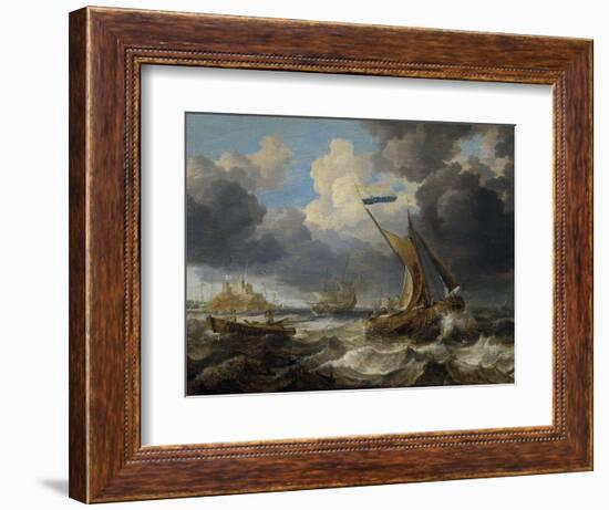 Sea Scene, 1640-Camille Pissarro-Framed Giclee Print