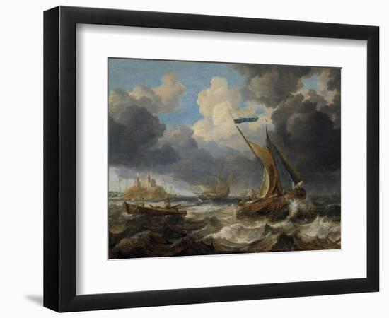 Sea Scene, 1640-Camille Pissarro-Framed Giclee Print