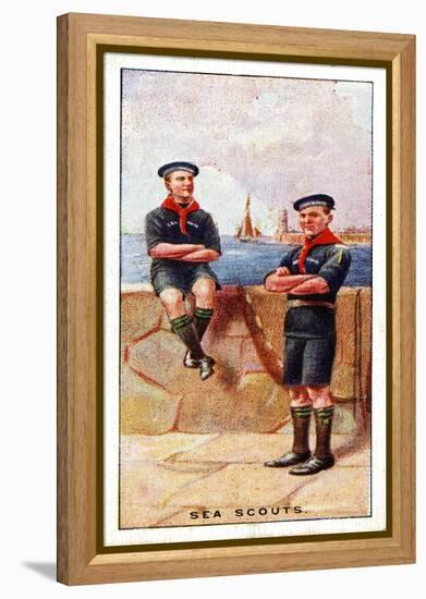 Sea Scouts, 1929-English School-Framed Premier Image Canvas