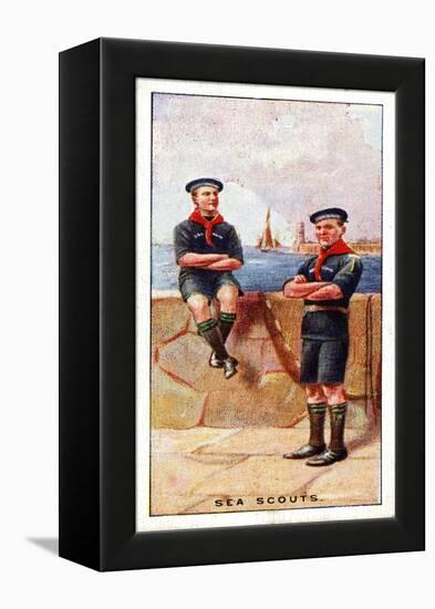 Sea Scouts, 1929-English School-Framed Premier Image Canvas