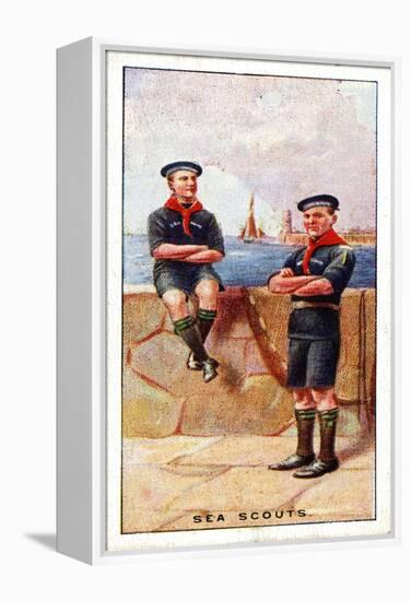 Sea Scouts, 1929-English School-Framed Premier Image Canvas