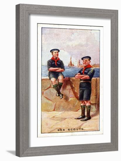 Sea Scouts, 1929-English School-Framed Giclee Print