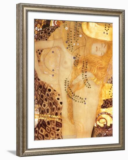 Sea Serpent, c.1907-Gustav Klimt-Framed Art Print