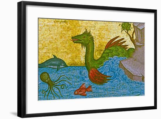 Sea Serpent, Kykkos Monastery, Troodos Mountains, Cyprus-null-Framed Giclee Print