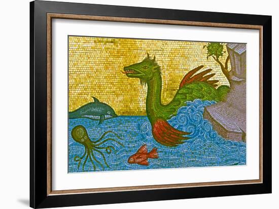 Sea Serpent, Kykkos Monastery, Troodos Mountains, Cyprus-null-Framed Giclee Print