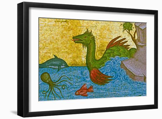 Sea Serpent, Kykkos Monastery, Troodos Mountains, Cyprus-null-Framed Giclee Print