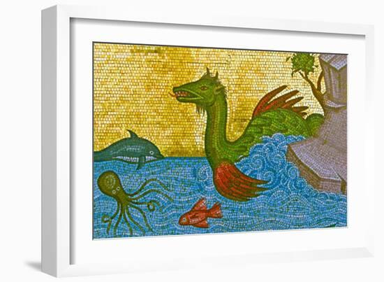 Sea Serpent, Kykkos Monastery, Troodos Mountains, Cyprus-null-Framed Giclee Print