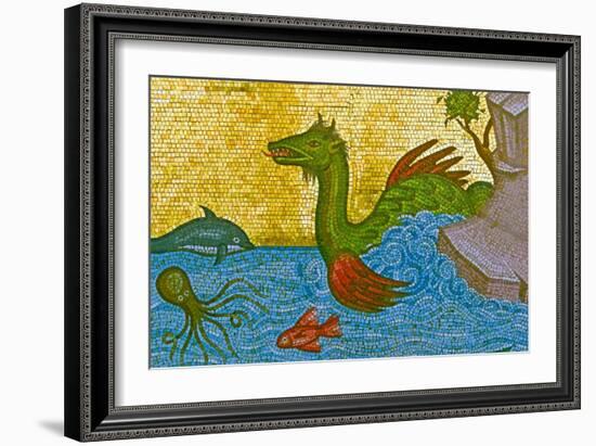 Sea Serpent, Kykkos Monastery, Troodos Mountains, Cyprus-null-Framed Giclee Print