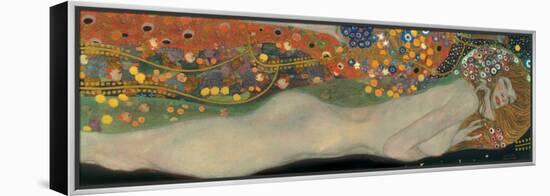 Sea Serpents III-Gustav Klimt-Framed Stretched Canvas