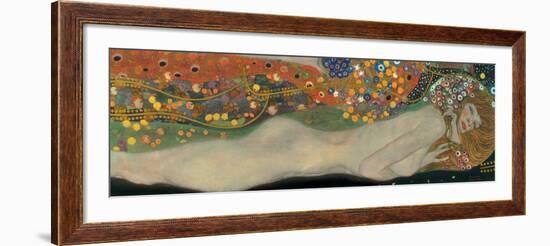 Sea Serpents III-Gustav Klimt-Framed Art Print