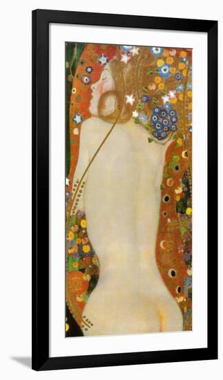 Sea Serpents IV, c.1907-Gustav Klimt-Framed Art Print