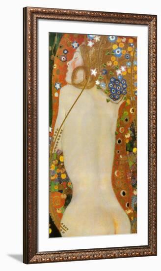 Sea Serpents IV, c.1907-Gustav Klimt-Framed Art Print