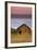 Sea Shack and Watermelon Sky-Vincent James-Framed Photographic Print