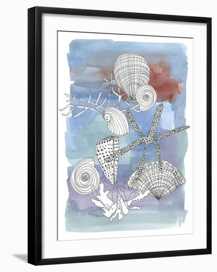 Sea Shell I-Katrien Soeffers-Framed Giclee Print