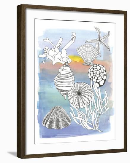 Sea Shell II-Katrien Soeffers-Framed Giclee Print