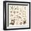 Sea Shells Collection.-Katyau-Framed Art Print