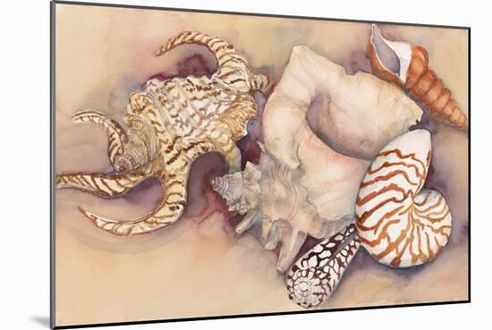 Sea Shells-Joanne Porter-Mounted Giclee Print