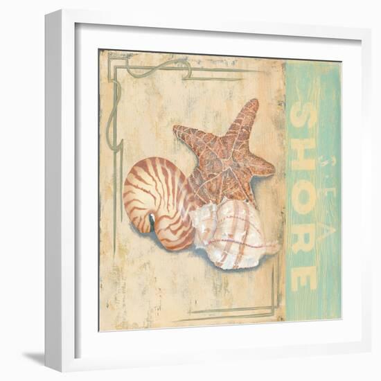 Sea Shore-Pamela Desgrosellier-Framed Art Print