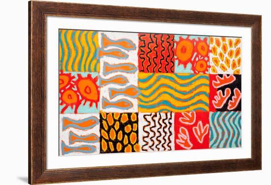 Sea Side, 2010-Gordon Hopkins-Framed Giclee Print