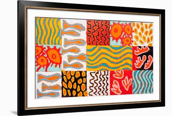 Sea Side, 2010-Gordon Hopkins-Framed Giclee Print