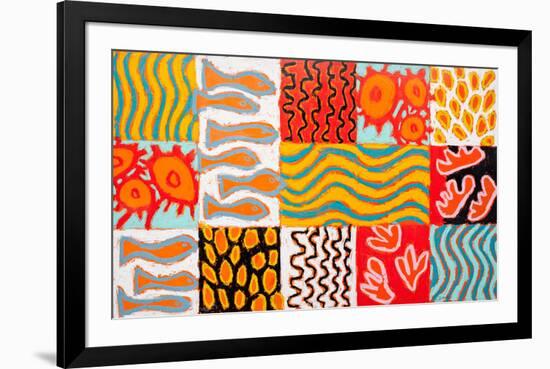 Sea Side, 2010-Gordon Hopkins-Framed Giclee Print