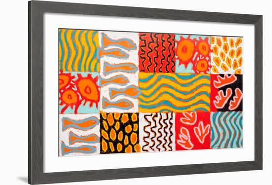 Sea Side, 2010-Gordon Hopkins-Framed Giclee Print