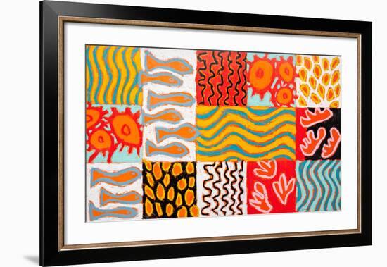 Sea Side, 2010-Gordon Hopkins-Framed Giclee Print