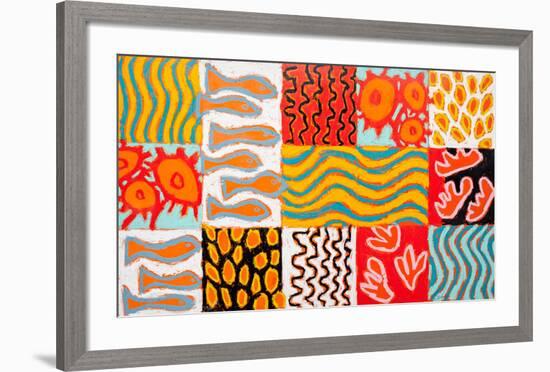 Sea Side, 2010-Gordon Hopkins-Framed Giclee Print