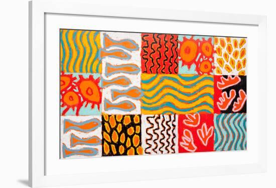 Sea Side, 2010-Gordon Hopkins-Framed Giclee Print