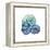 Sea Sky Snails-Albert Koetsier-Framed Stretched Canvas