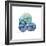 Sea Sky Snails-Albert Koetsier-Framed Art Print