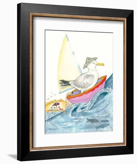 Sea Song - Playmate-Marsha Winborn-Framed Giclee Print