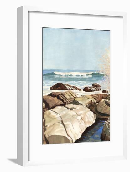 Sea Spray I-Dianne Miller-Framed Art Print