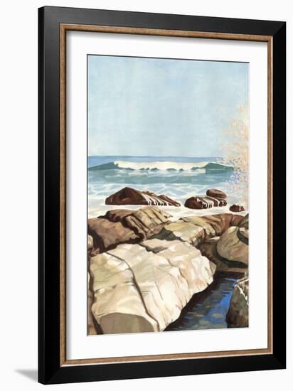 Sea Spray I-Dianne Miller-Framed Art Print