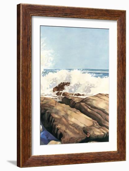 Sea Spray II-Dianne Miller-Framed Art Print