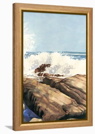 Sea Spray II-Dianne Miller-Framed Stretched Canvas
