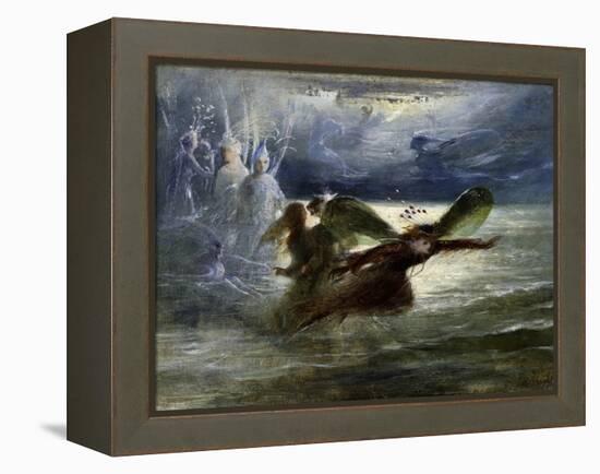 Sea Sprites, C.1870-John Anster Fitzgerald-Framed Premier Image Canvas