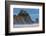 Sea stacks and waves at first light on Rialto Beach in Olympic National Park, Washington State, USA-Chuck Haney-Framed Photographic Print