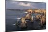 Sea stacks at Mangurstadh Beach, Outer Hebrides, Scotland-Ross Hoddinott-Mounted Photographic Print