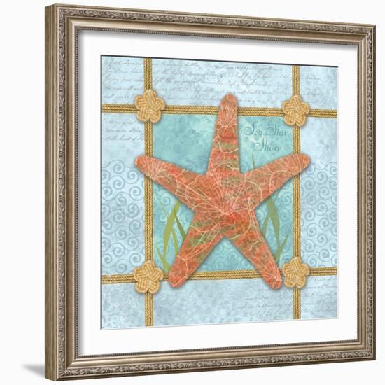 Sea Star-Bee Sturgis-Framed Art Print