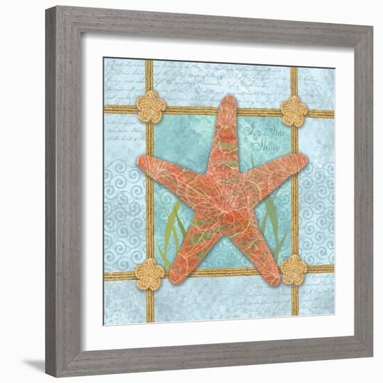 Sea Star-Bee Sturgis-Framed Art Print