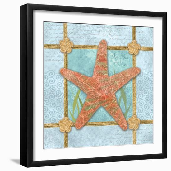Sea Star-Bee Sturgis-Framed Art Print