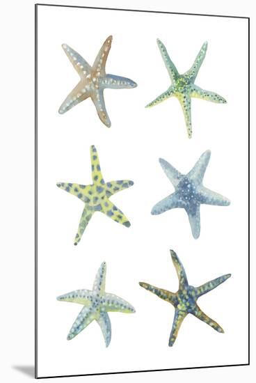 Sea Stars-Sandra Jacobs-Mounted Giclee Print