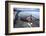 Sea Steps and Incoming Tide at North Sands, Bridlington, East Riding of Yorkshire, England, UK-Mark Sunderland-Framed Photographic Print