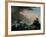 Sea Storm and Shipwreck-Christian Wilhelm Ernst Dietrich-Framed Giclee Print