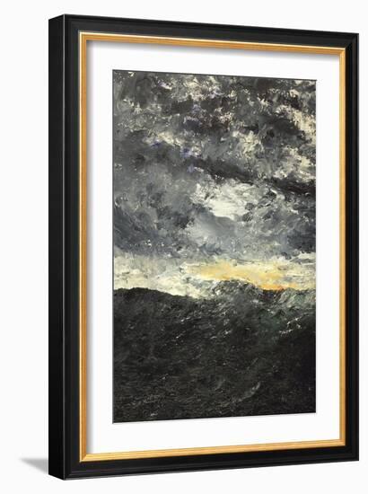 Sea Storm-August Johan Strindberg-Framed Giclee Print