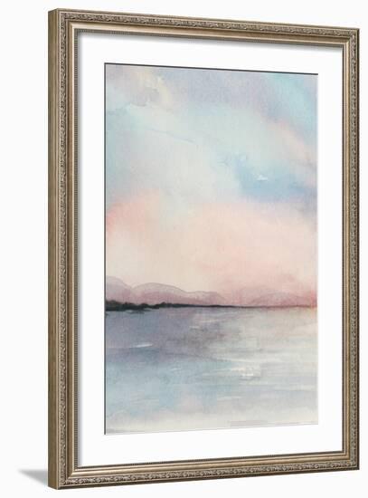 Sea Sunset Triptych I-Grace Popp-Framed Art Print