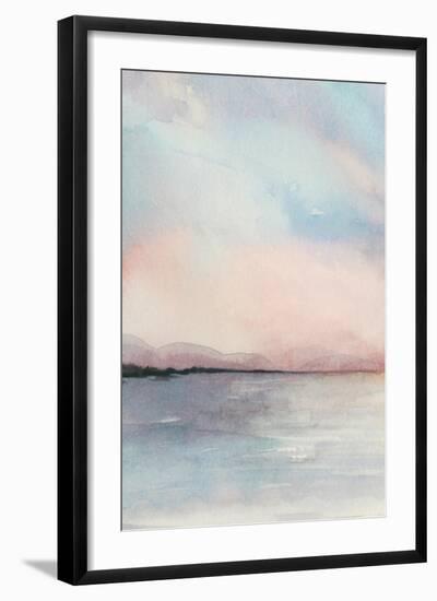 Sea Sunset Triptych I-Grace Popp-Framed Art Print