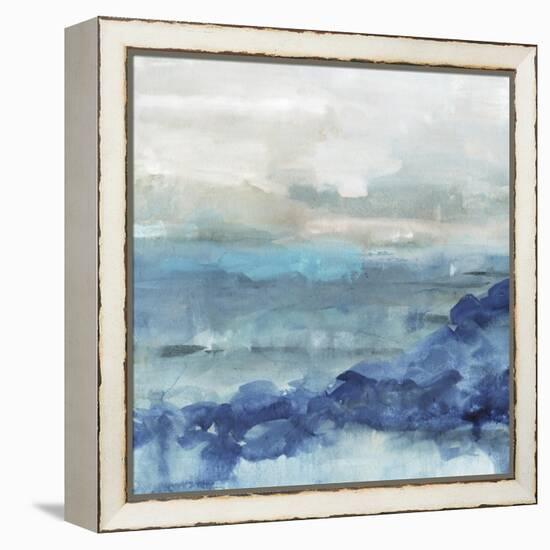 Sea Swell I-Victoria Borges-Framed Stretched Canvas